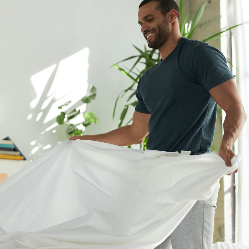 Avocado Green Mattress Percale Organic Cotton Sheets MADE SAFE