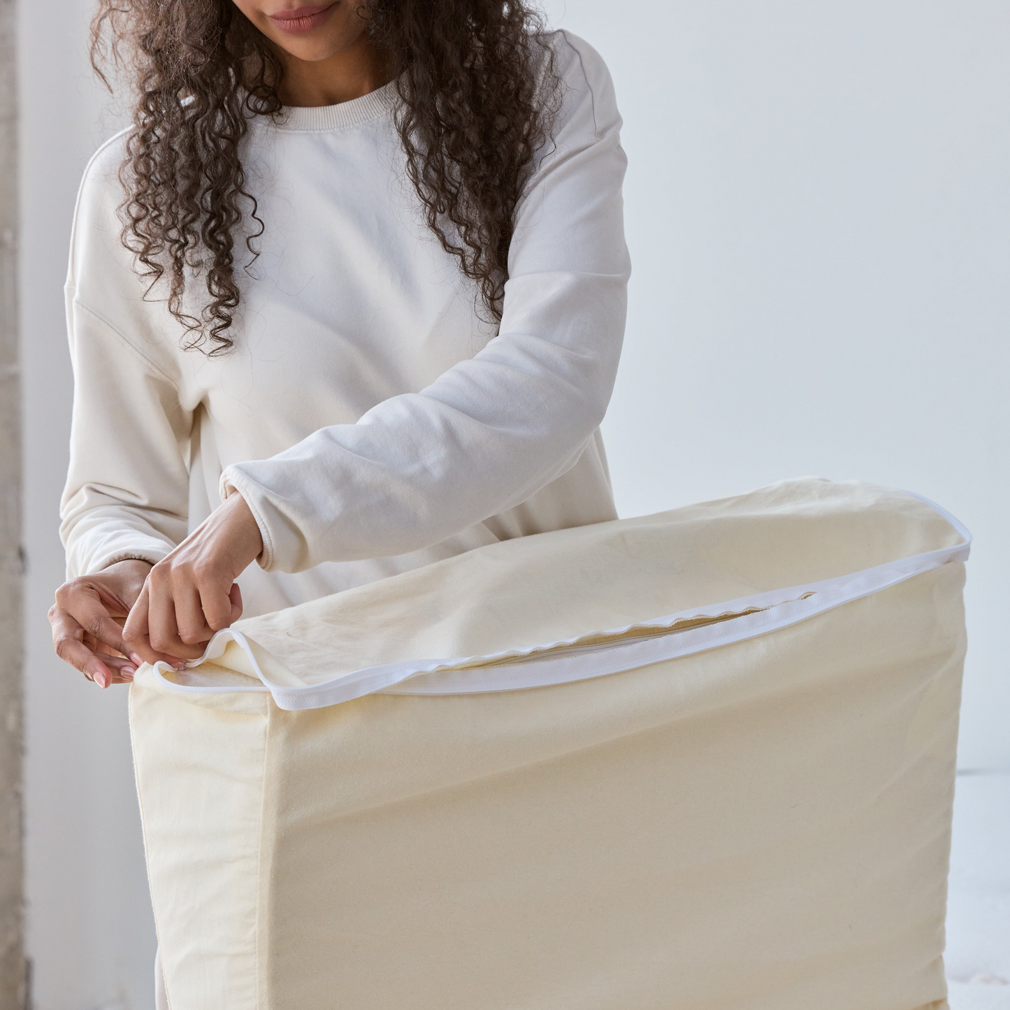 Avocado Organic Waterproof Wedge Pillow Protector MADE SAFE