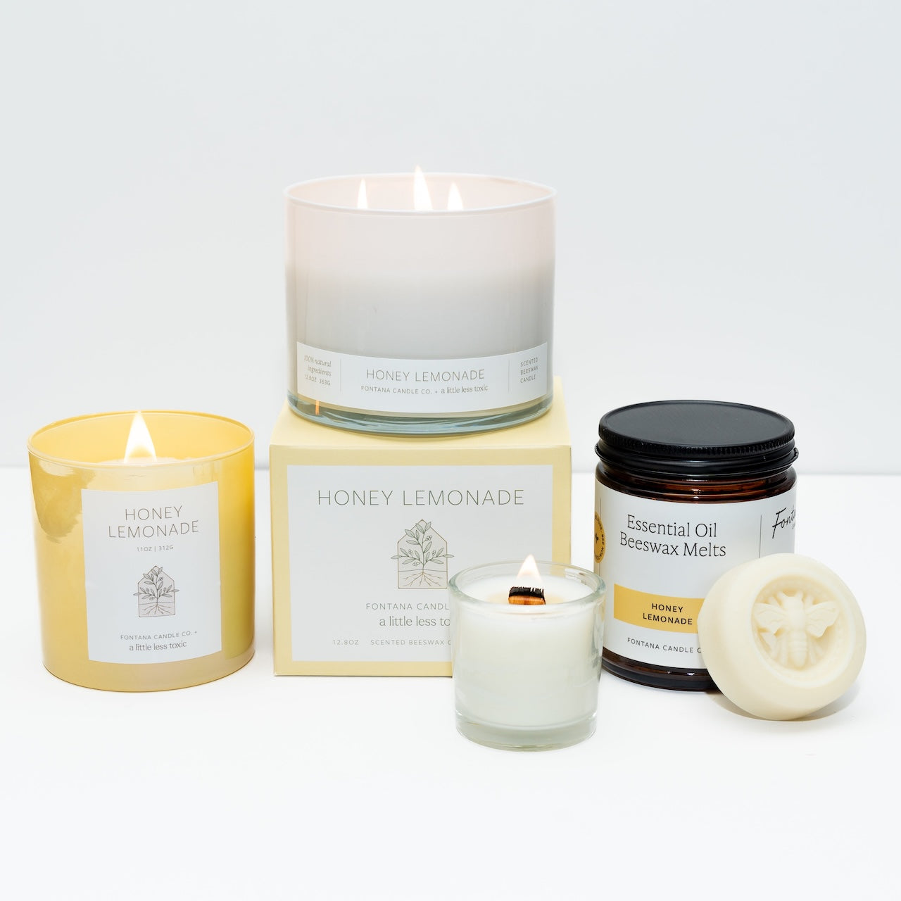 Fontana Candle Co Honey Lemonade Candleand Wax Melts by A Little Less Toxic MADE SAFE