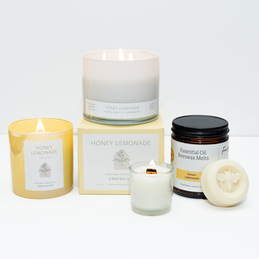 Fontana Candle Co Honey Lemonade Candleand Wax Melts by A Little Less Toxic MADE SAFE