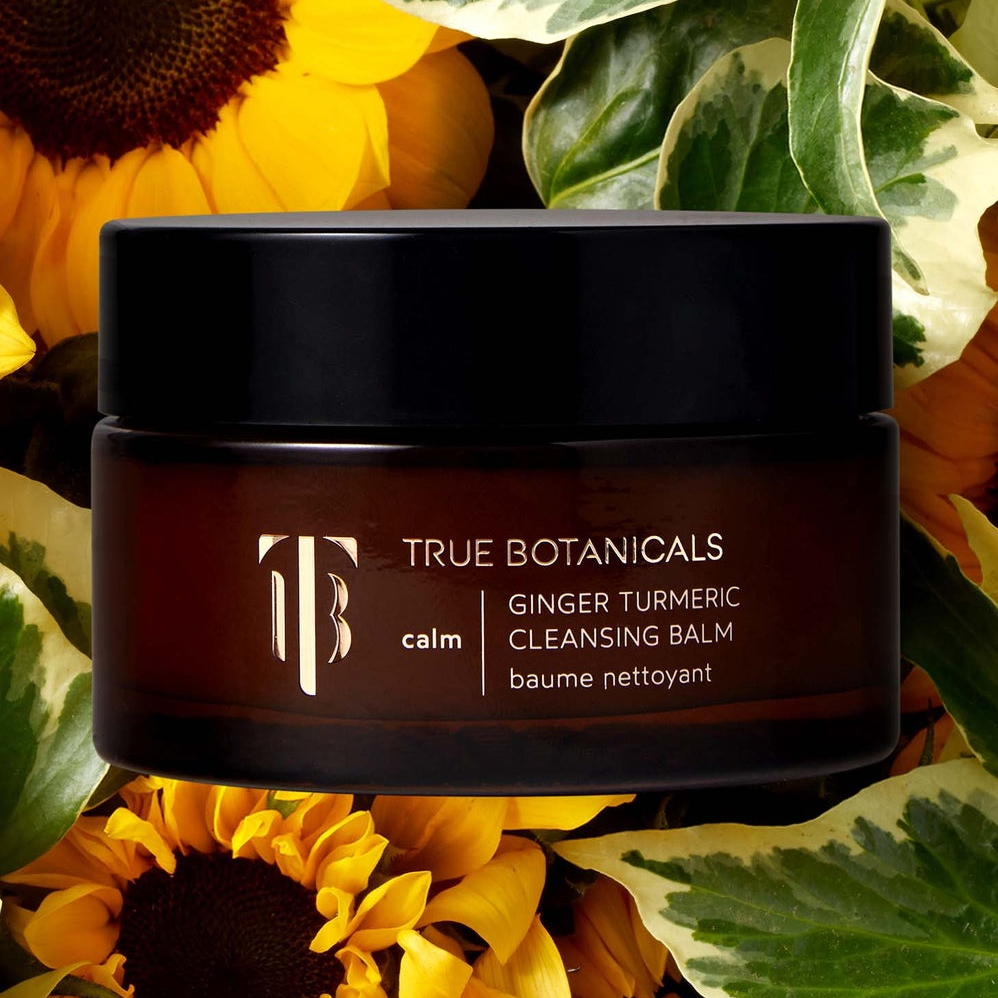 True Botanicals Ginger Turmeric Cleansing Balm Jar MADE SAFE