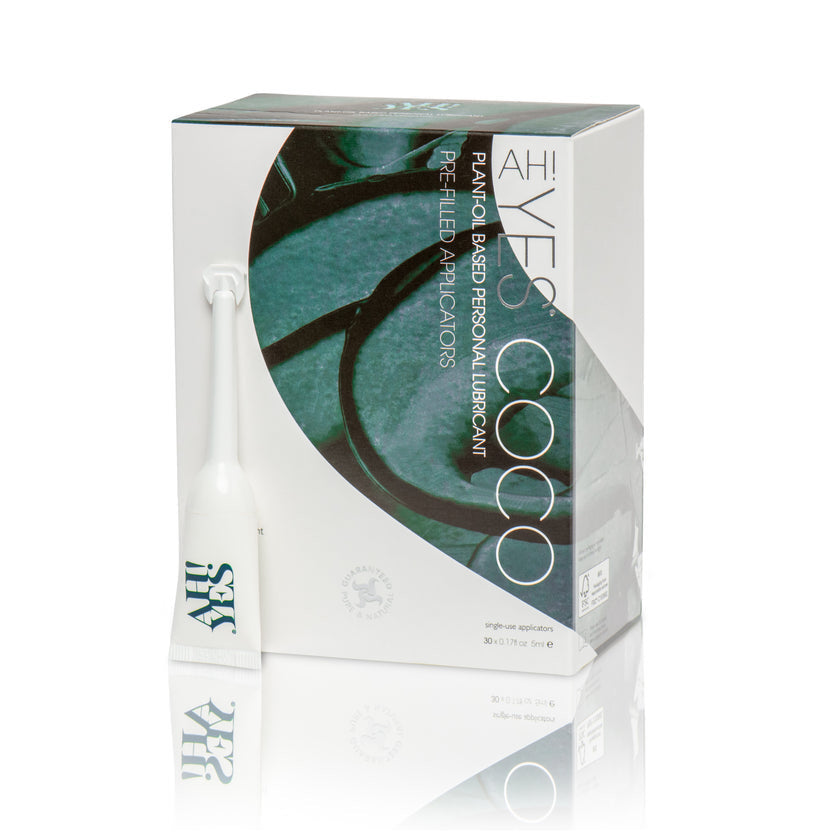 AH! YES COCO - Plant-Oil Based Personal Lubricant MADE SAFE a program of Nontoxic Certified AH! YES COCO - Plant-Oil Based Personal Lubricant MADE SAFE a program of Nontoxic Certified