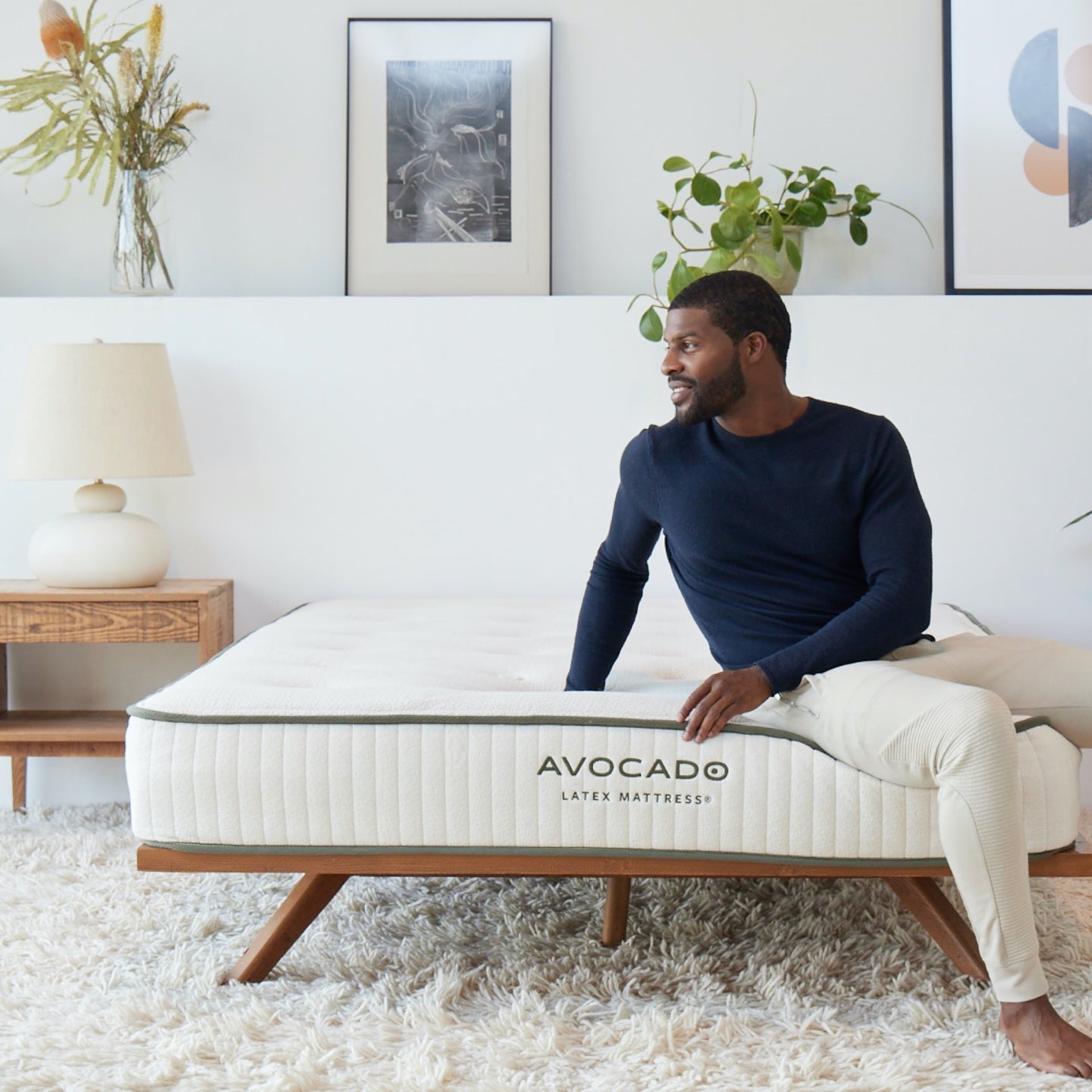 Avocado Green Latex Mattress MADE SAFE