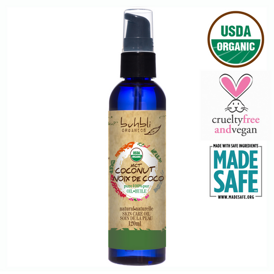 Buhbli Organics MCT Coconut Oil MADE SAFE