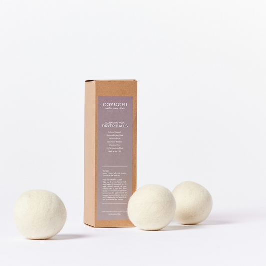 Coyuchi Climate Beneficial Wool Dryer Balls MADE SAFE