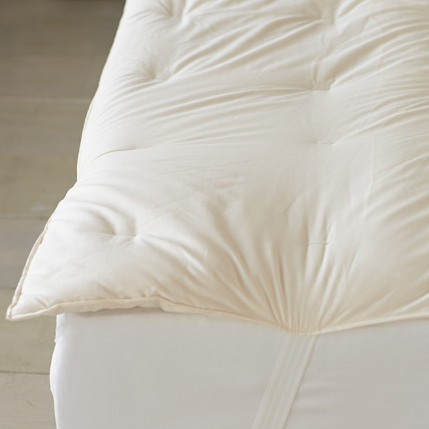 Coyuchi Climate Beneficial Wool Mattress Topper MADE SAFE a program