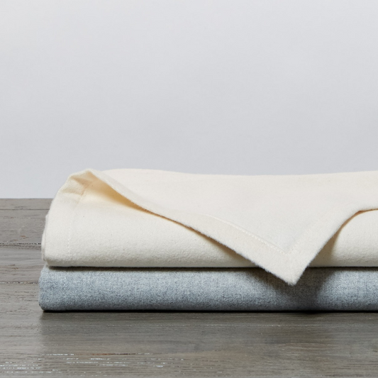 Coyuchi Cloud Brushed Organic Flannel Receiving Blankets MADE SAFE