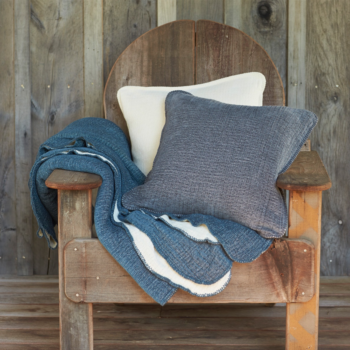 Coyuchi Organic Cozy Cotton Throw Blanket MADE SAFE