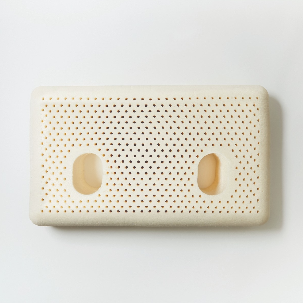 Coyuchi Turiya Organic Latex Pillow Side MADE SAFE