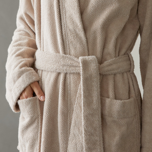 Coyuchi Unisex Air Weight Organic Robe MADE SAFE