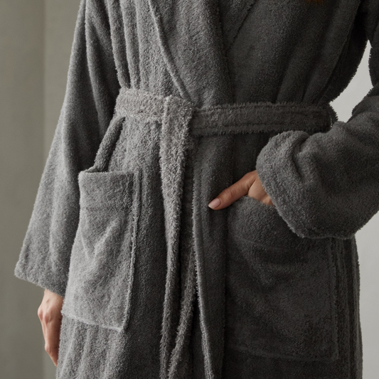 Coyuchi Unisex Cloud Loom Organic Robe MADE SAFE