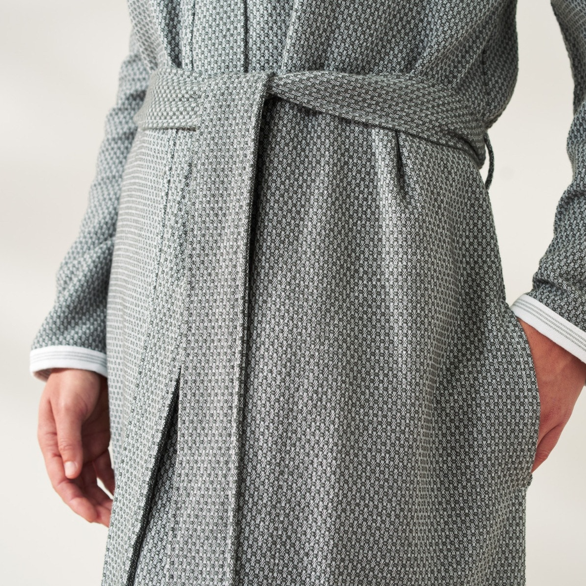 Coyuchi Unisex Mediterranean Organic Modern Robe MADE SAFE