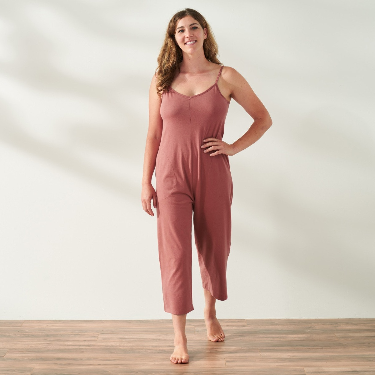 Coyuchi Women's Solstice Organic Romper MADE SAFE