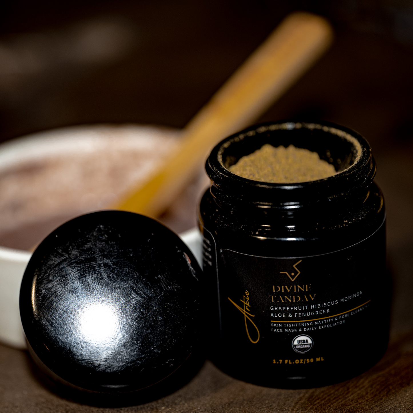 Divine Tandav Arkie Skin Tightening Pore Cleansing Face Mask MADE SAFE