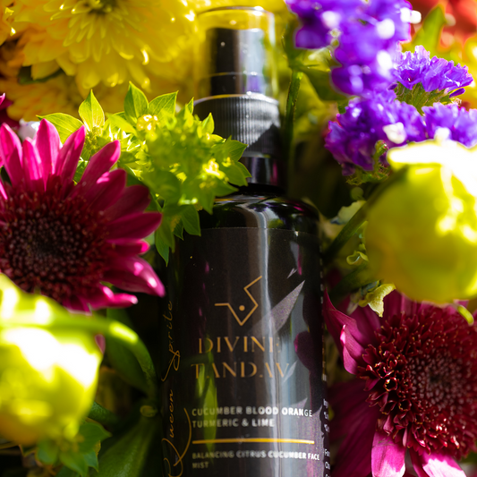 Divine Tandav Queen Sprite Balancing Citrus Cucumber Face Mist MADE SAFE
