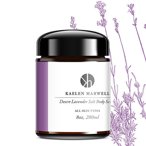 Kaelen Harwell Desert Lavender Salt Body Scrub MADE SAFE