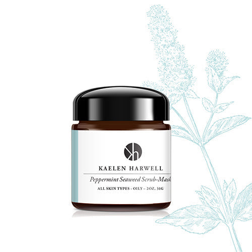 Kaelen Harwell Peppermint Seaweed Scrub Mask MADE SAFE