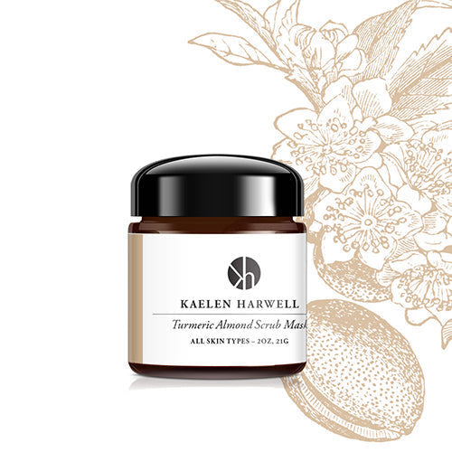 Kaelen Harwell Turmeric Almond Scrub Mask MADE SAFE