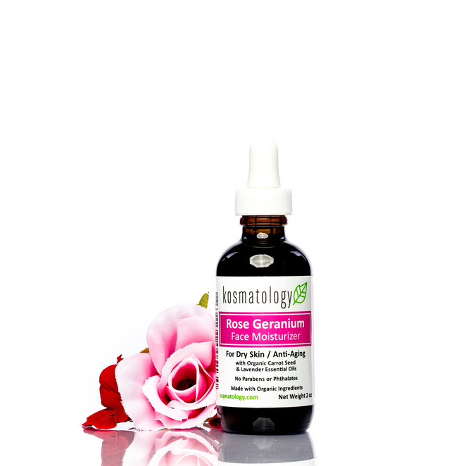 Kosmatology Face Moisturizer Rose Geranium MADE SAFE