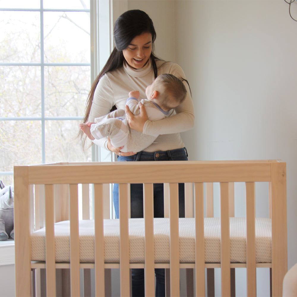 Lullaby Earth - Breathe Safe Breathable Mini Crib Mattress – MADE