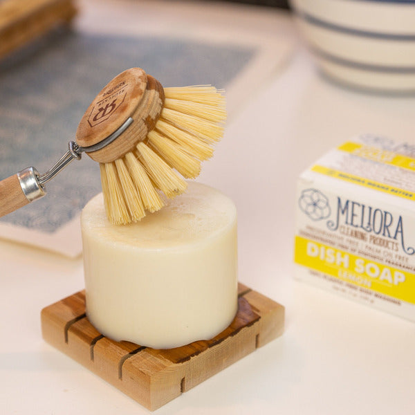 Meliora Dish Soap for Hand Washing Brush MADE SAFE