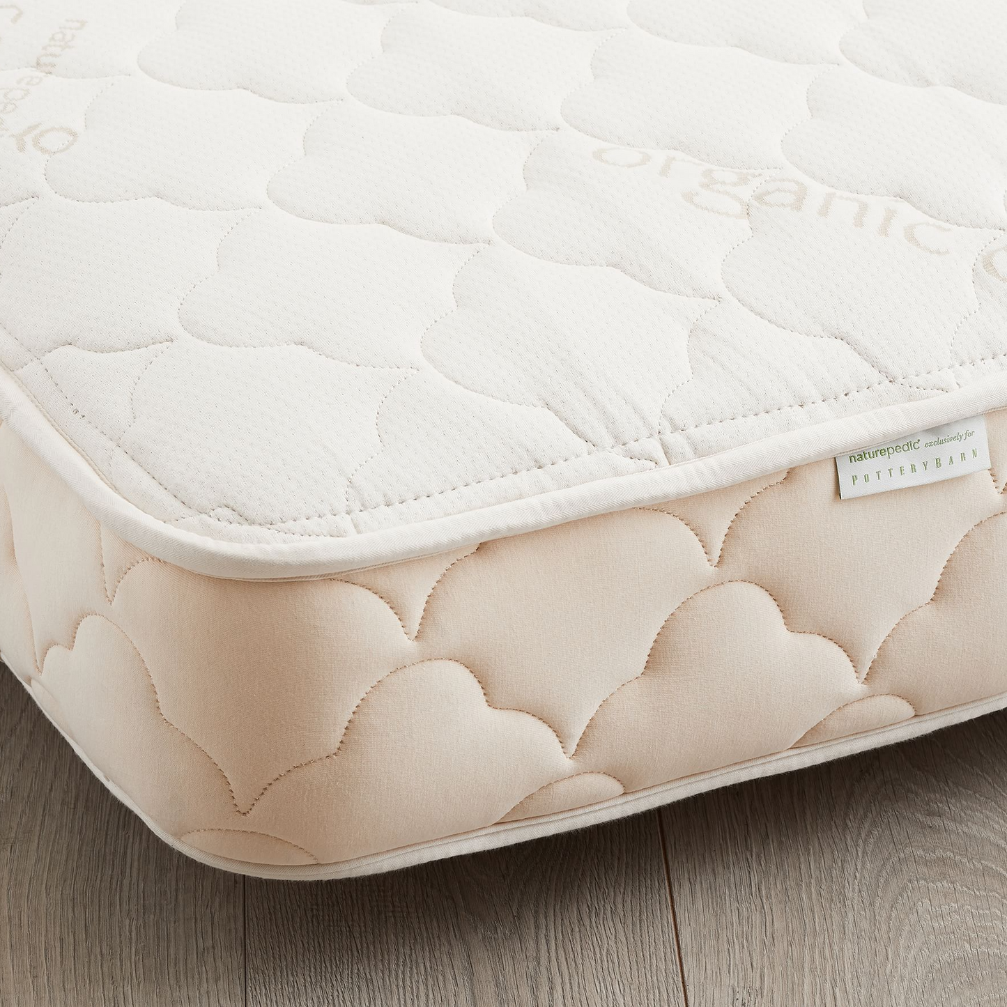 Naturepedic 2-in-1 Organic Kids Mattress Waterproof Pottery Barn MADE SAFE
