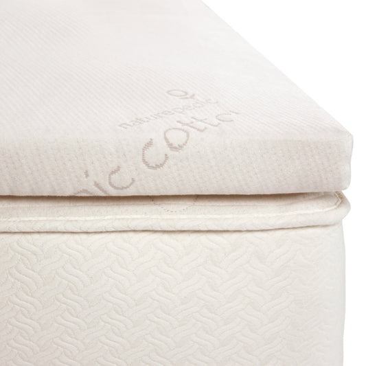 Naturepedic Adagio 2" Organic Latex Mattress Topper MADE SAFE