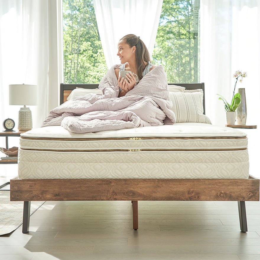 Naturepedic Halcyon Organic Mattress Lifestyle MADE SAFE