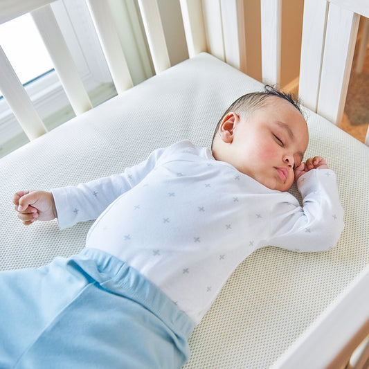 Naturepedic Organic Breathable Mini Crib Mattress MADE SAFE