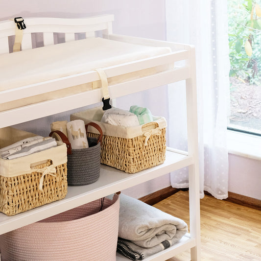 Naturepedic Organic Cotton Changing Pad Cover Lifestyle MADE SAFE