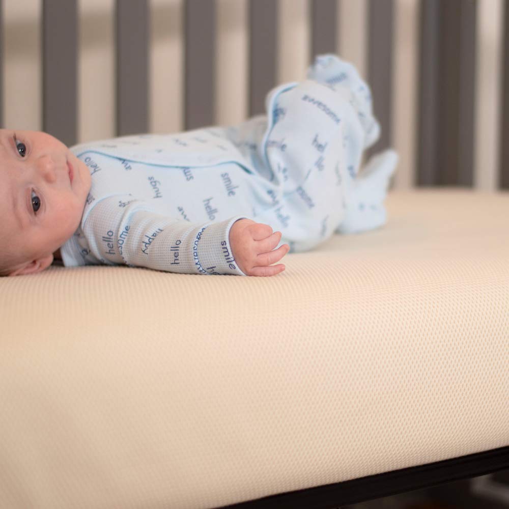 Naturepedic Organic Cotton Ultimate Infant Toddler Mattress Lifestyle MADE SAFE