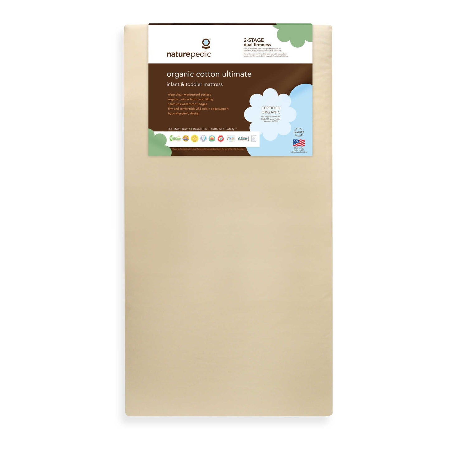 Ultimate Infant + Toddler Mattress - Organic Cotton