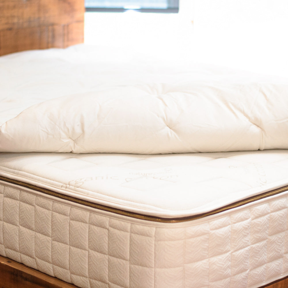 Naturepedic Woolly 3" Organic Wool Mattress Topper MADE SAFE