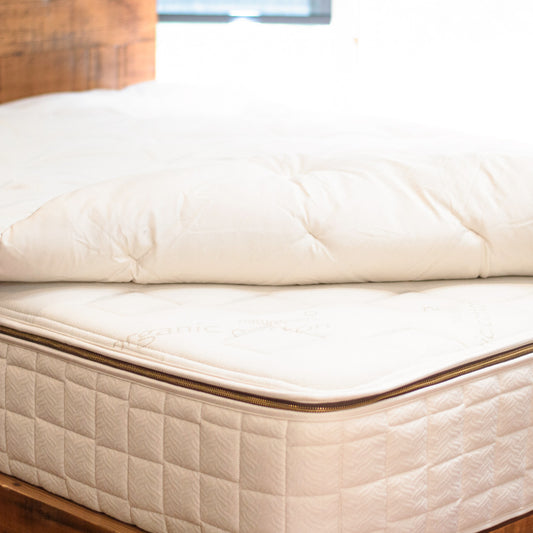 Naturepedic Woolly 3" Organic Wool Mattress Topper MADE SAFE