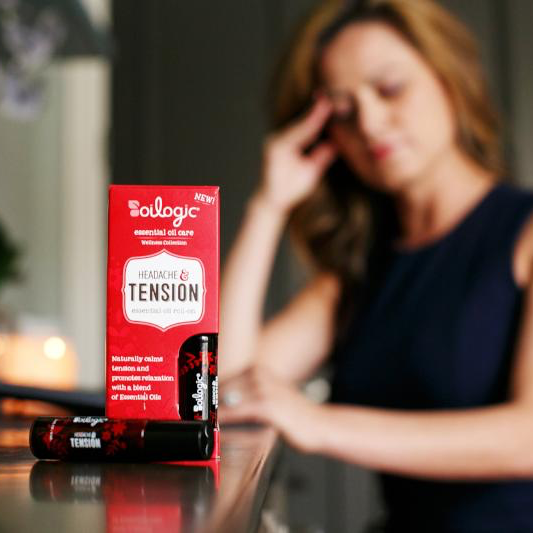 Oilogic Headache Tension Essential Oil Roll-On MADE SAFE