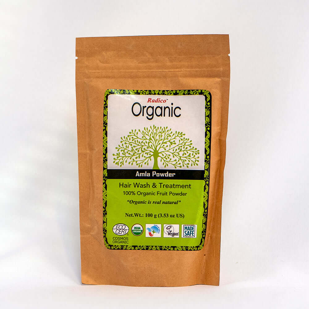 Radico Colour Me Organic Amla Powder Packaging MADE SAFE