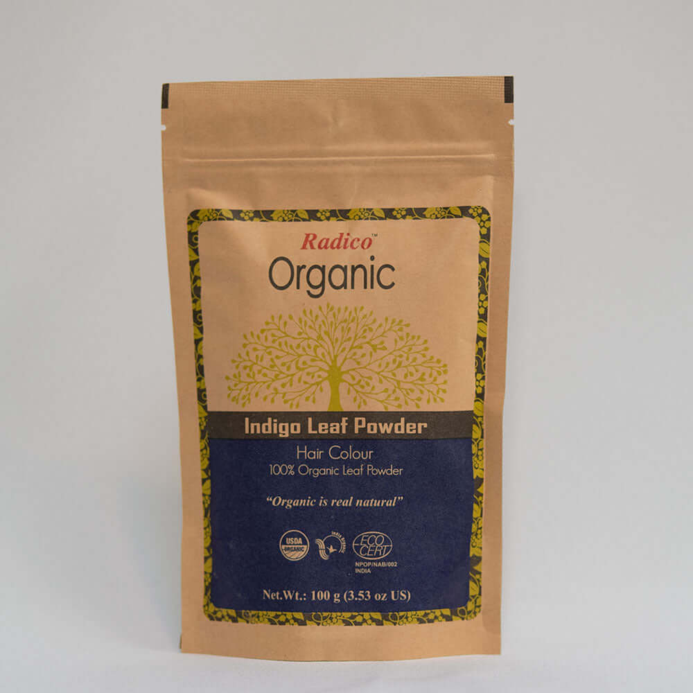 Radico Colour Me Organic Indigo Powder Packaging MADE SAFE