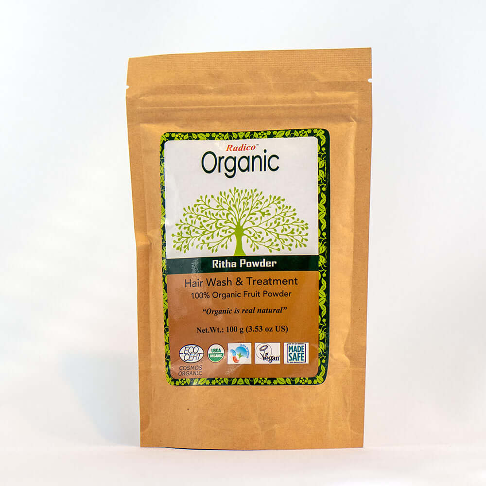 Radico Colour Me Organic Ritha Powder Packaging MADE SAFE