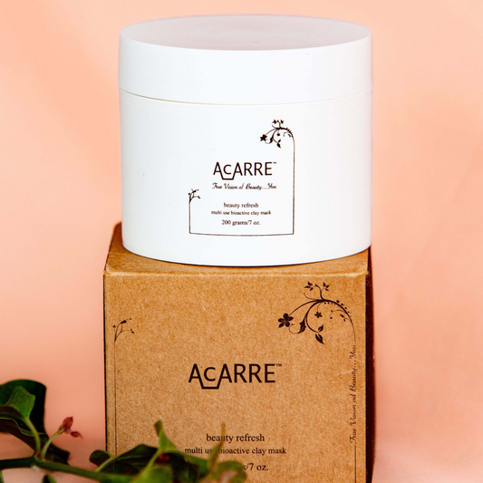 AcARRE Beauty Refresh Multi Use Bioactive Clay Mask MADE SAFE