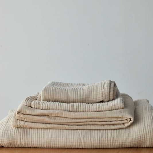 Avocado Green Mattress Organic Cotton Gauze Blanket MADE SAFE