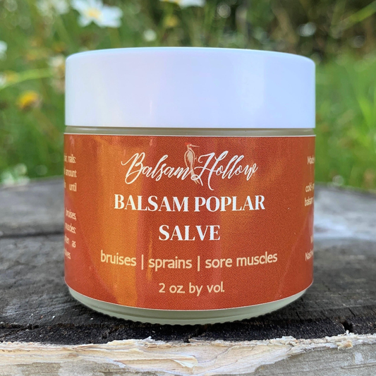 Balsam Hollow Balsam Poplar Salve MADE SAFE