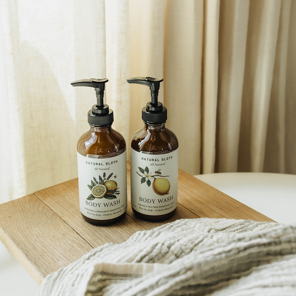 Natural Sloth Body Wash MADE SAFE