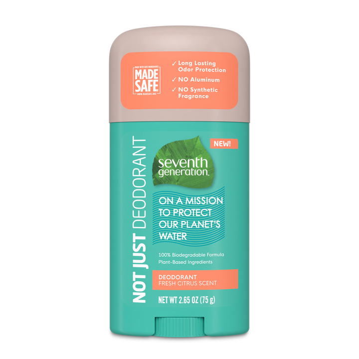 Seventh Generation Not Just Deodorant - Fresh Citrus Scent MADE SAFE