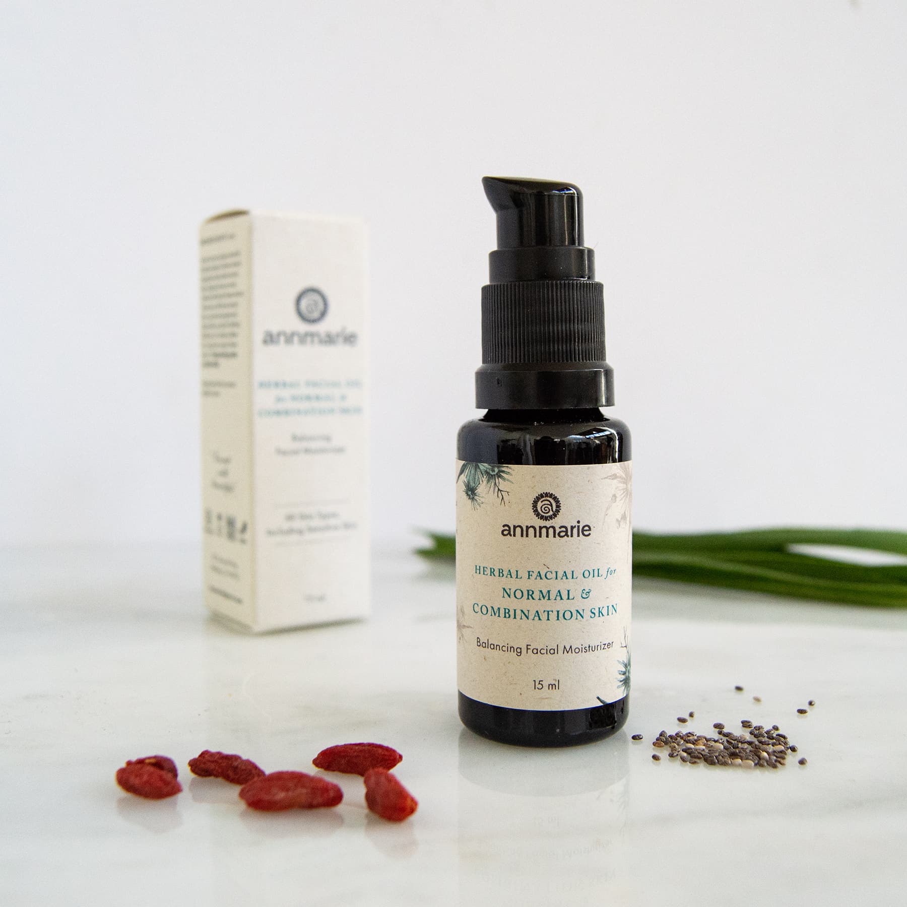 Annmarie Skincare Herbal Facial Oil (Normal + Combination Skin) MADE SAFE