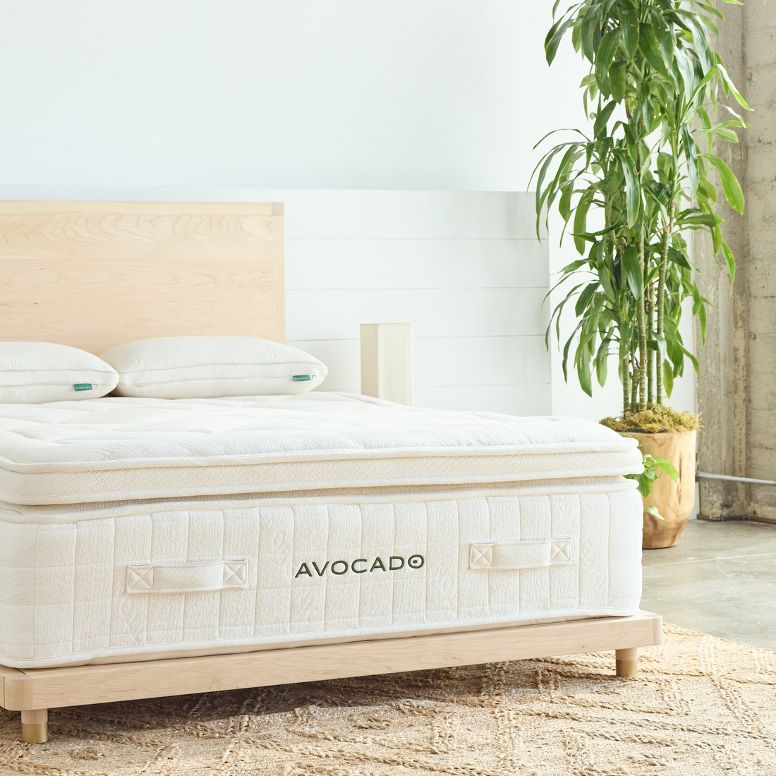 Avocado Green Mattress Luxury Organic Mattress Topper MADE SAFE a