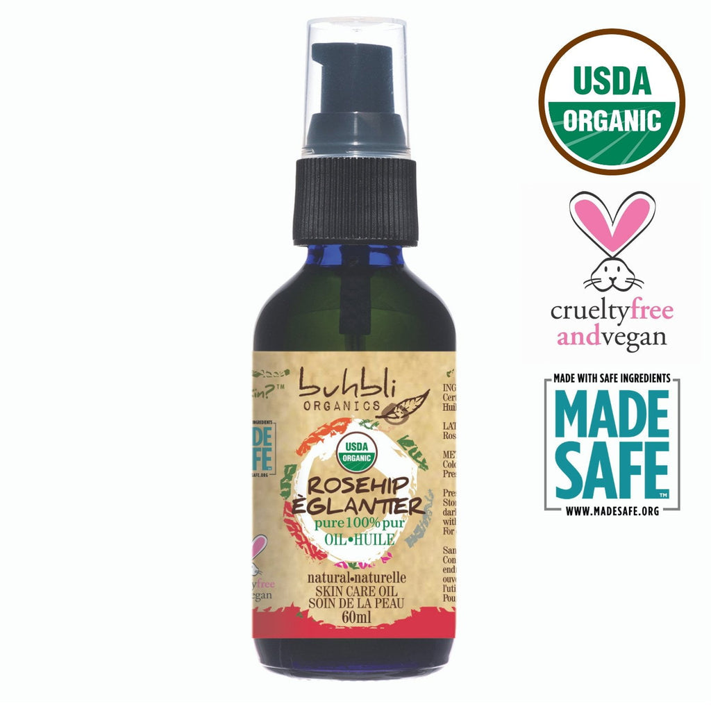 Buhbli Organics Rosehip Seed Oil MADE SAFE