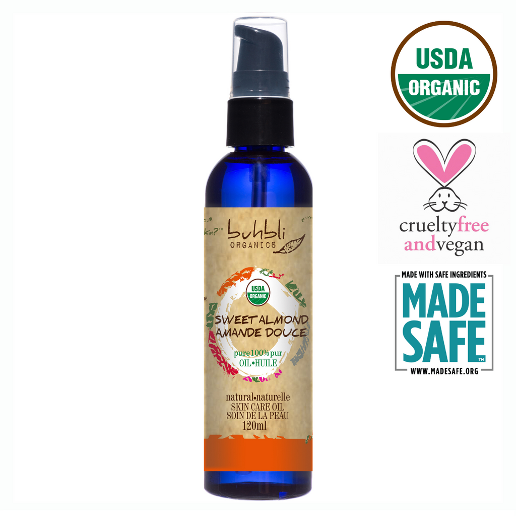 Buhbli Organics Sweet Almond Oil MADE SAFE