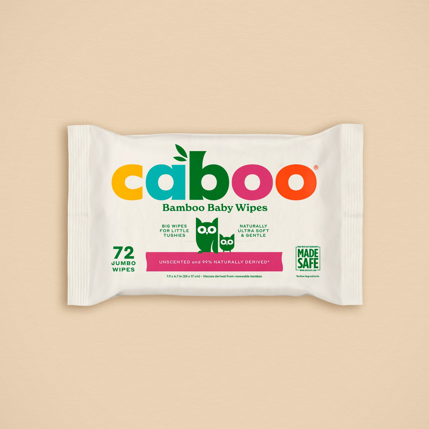 Caboo Bamboo Baby Wipes MADE SAFE