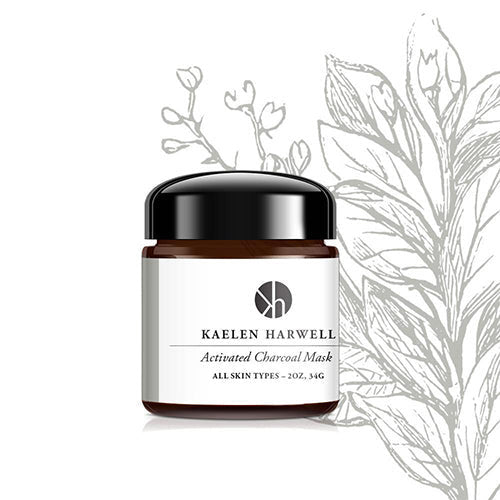 Kaelen Harwell Activated Charcoal Mask MADE SAFE