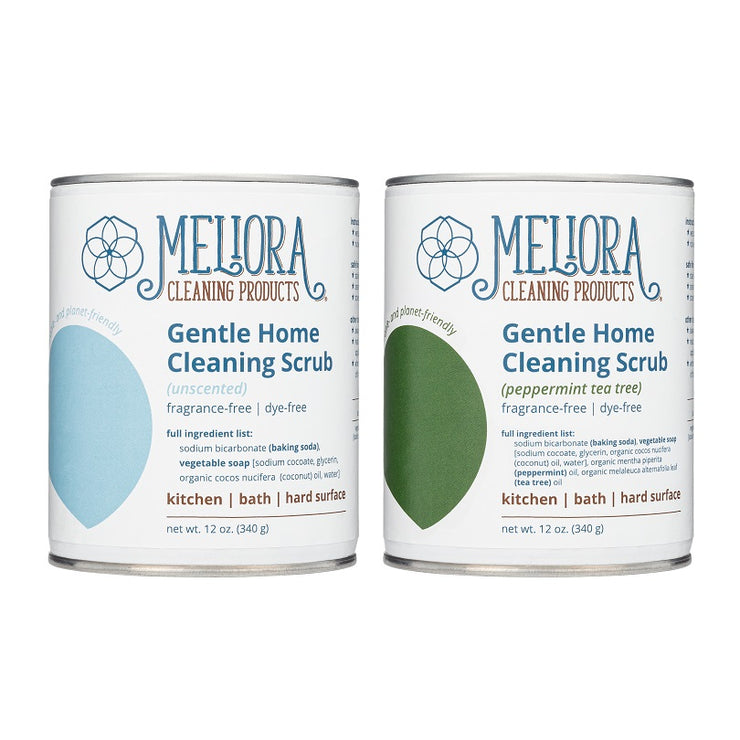 Meliora Gentle Home Cleaning Scrub Set MADE SAFE